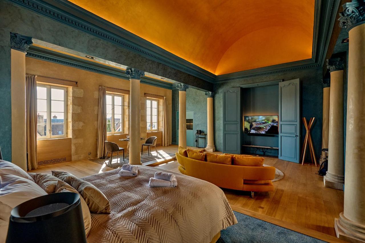 La Chapelle, Les Suites Du Palais, L'Unique 5 Etoiles De Nevers, Suite D'Exception, By Primo C0Nciergerie Exteriér fotografie